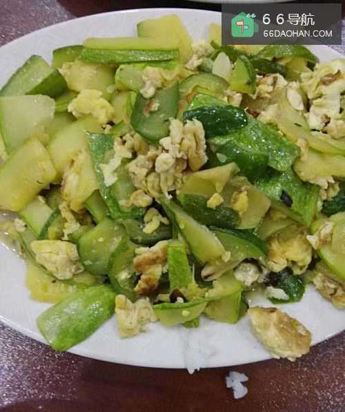 山东——家常西葫芦炒蛋的做法