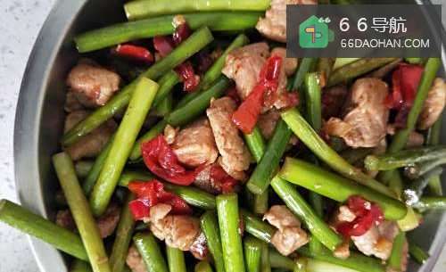 蒜苗炒肉如何做?
