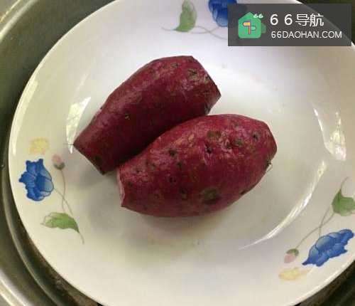 芝麻紫薯饼的做法