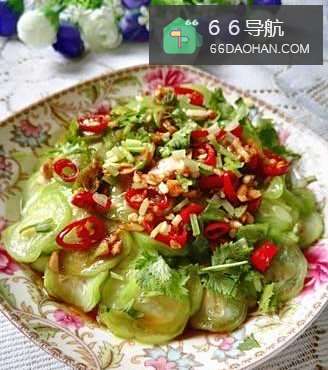 凉拌丝瓜的做法