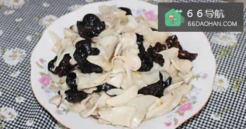 木耳炒杏鲍菇的做法