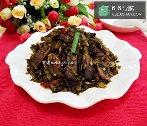 腊肉炒咸菜的做法