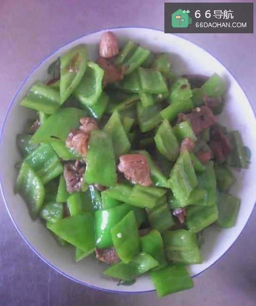 简单的家常菜如何做？：[2]尖椒炒肉
