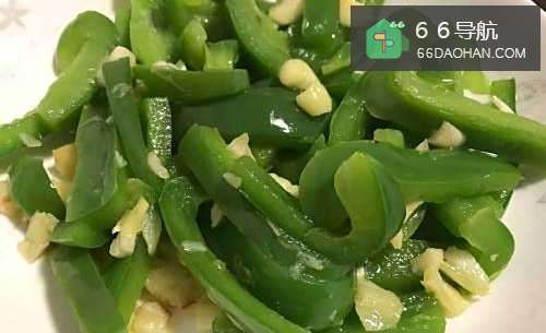 素炒青圆椒的家常做法