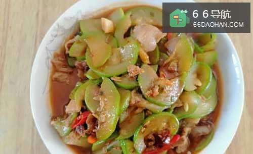 简单家常菜-西葫芦炒肉