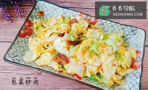 包菜炒肉如何做