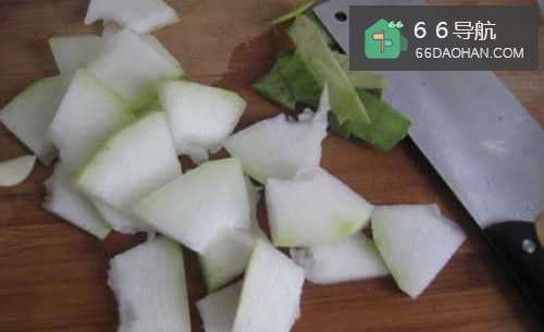 【火腿冬瓜年糕汤】简单做法