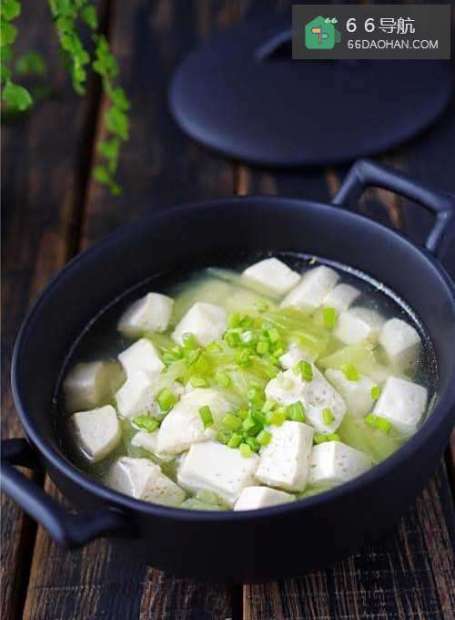 砂锅豆腐白菜汤