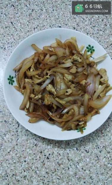 洋葱肉丝好吃通气家常菜
