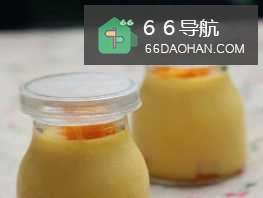 芒果布丁的做法