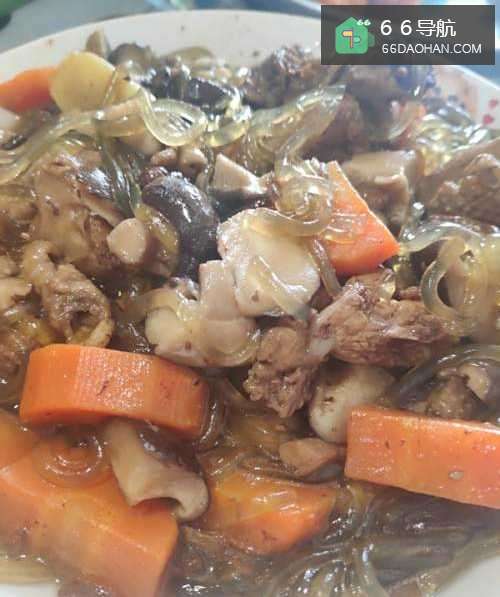 在家怎么做粉条香菇炖鸡