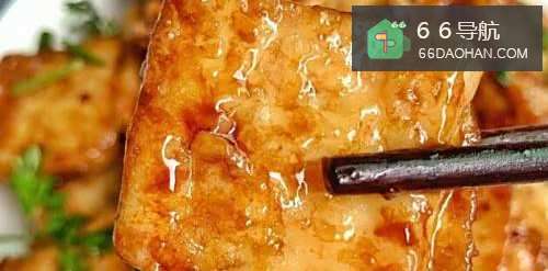 好吃的香煎豆腐