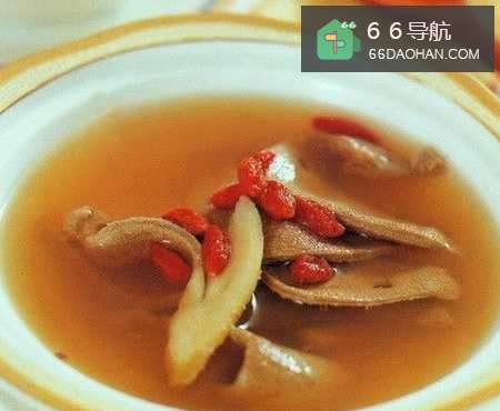 预防黑眼圈就吃枸杞猪肝汤