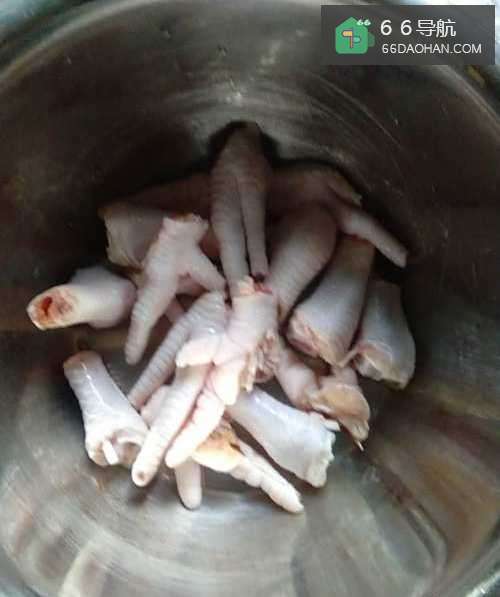 泡椒柠檬鸡脚的做法