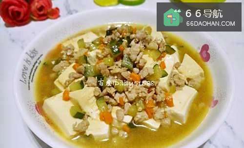 儿童食谱——肉末豆腐的家常做法