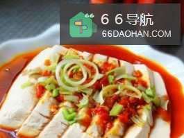 辣椒酱蒸豆腐的做法