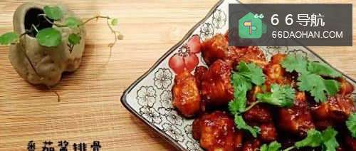 番茄酱烧排骨的做法