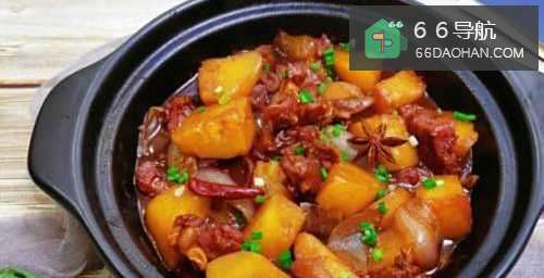 土豆炖牛腩的做法步骤