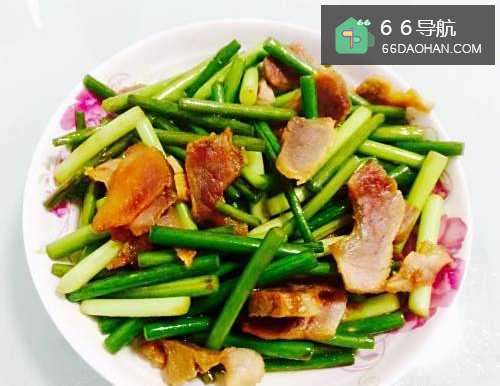 家常菜之蒜薹炒肉的做法——新手学做菜