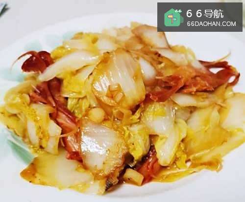 家常炒大白菜