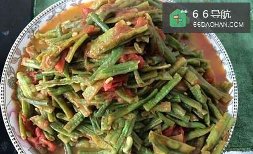 愚人家常菜之“番茄炖老豆角”