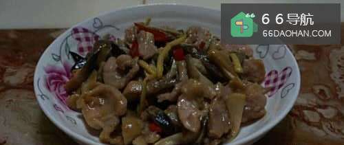 闽清家常菜：草菇炒肉片