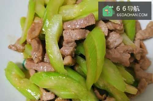 北方大席【芹菜炒肉】教程