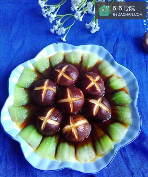 香菇盖青菜——美味素菜