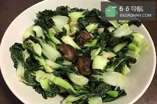 香菇蒜蓉炒斗白