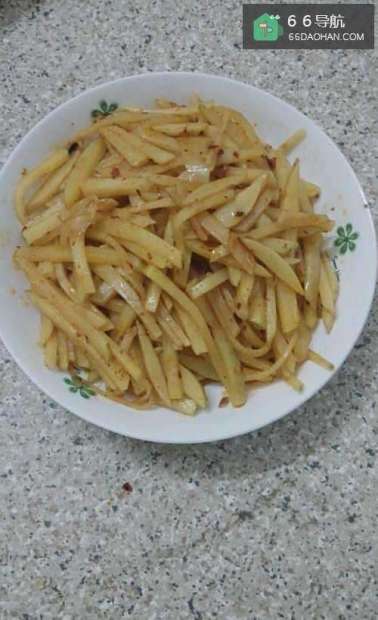 家常菜--酸辣土豆丝