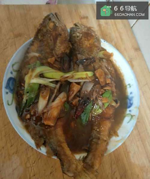 家常菜红烧黄花鱼