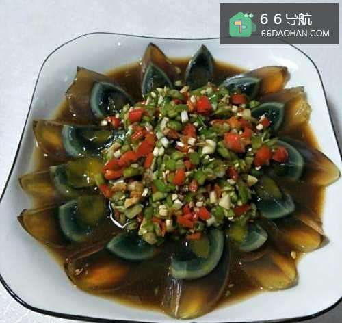 凉拌皮蛋下酒菜