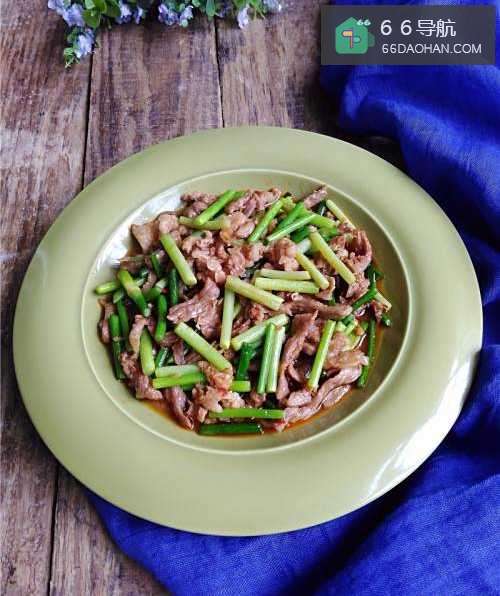 美味家常菜——蒜薹炒肉