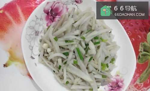 清炒藕丝的做法