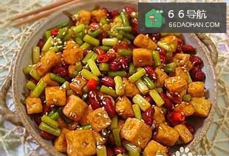 家常菜之宫保豆腐的做法