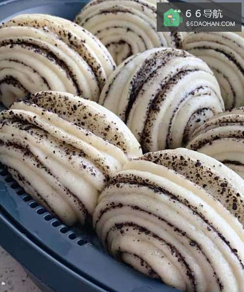 【网红黑芝麻花卷】教程