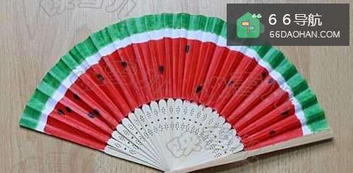 #过年#儿童画扇面画