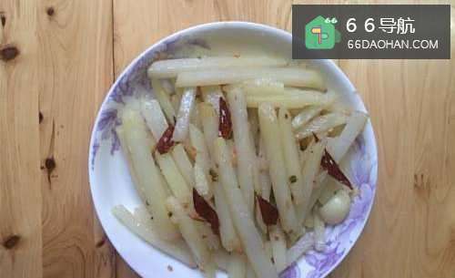 超简单家常菜之干煸土豆条
