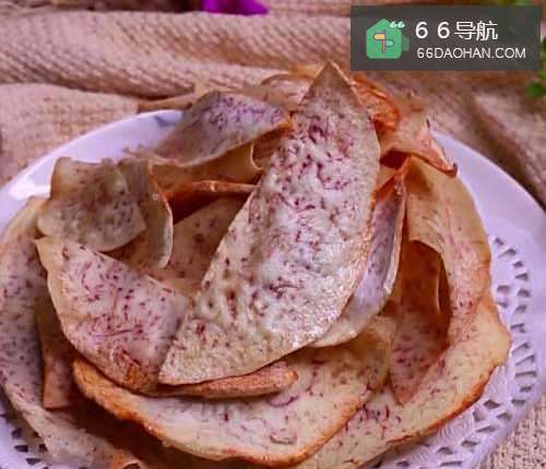 香芋炸片片的做法