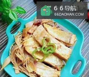 鱼腩金针菇的做法步骤