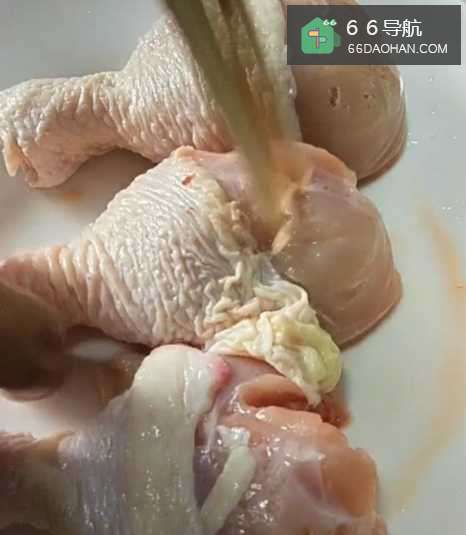 脆皮炸鸡腿的制作方法