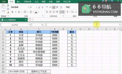 怎么样用Excel更快速的选中数据？