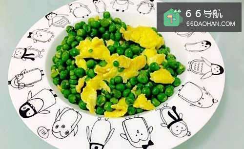 豌豆炒蛋的做法——小白学做菜!