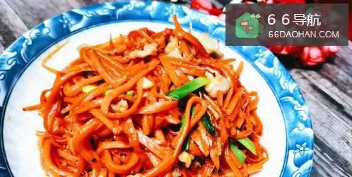 胡萝卜丝炒肉怎么做好吃