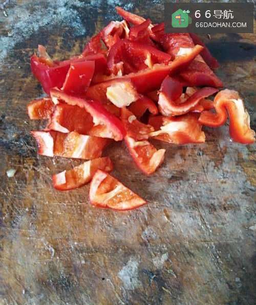 家常菜--红椒炒豆芽