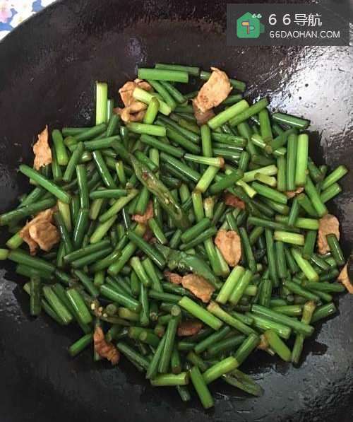 家常菜之蒜苗炒肉