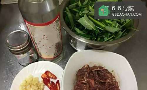 怎样做出家常菜系列之空心菜炒牛肉