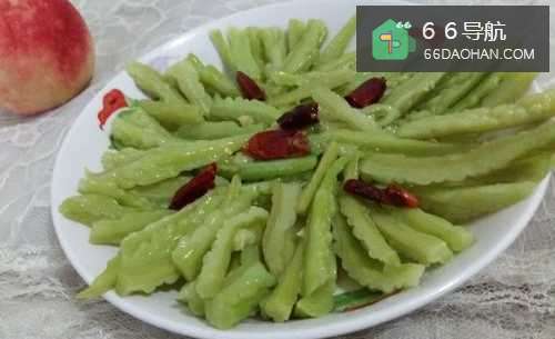 清热去火——香油苦瓜的做法