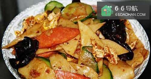 炒面片的家常做法