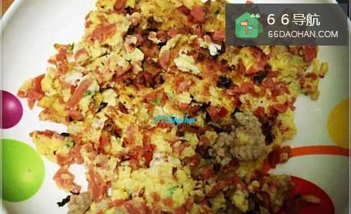 家常菜系Q趣肉末煎蛋